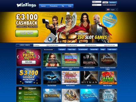 great blue slot casino sites