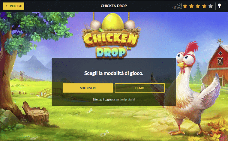 chicken gioco casino