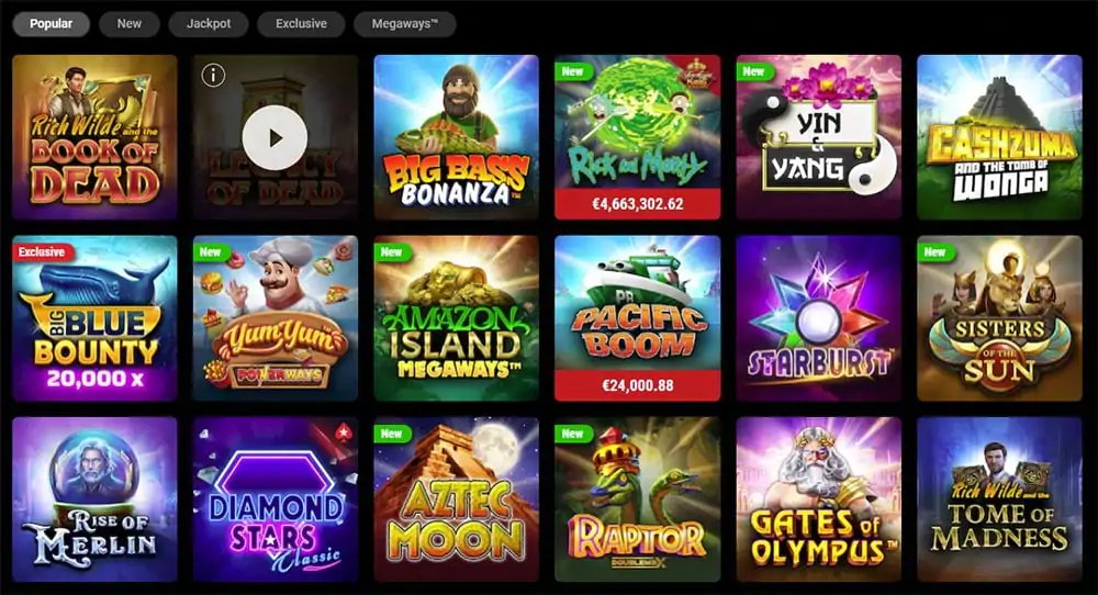 100 no deposit free spins 2024